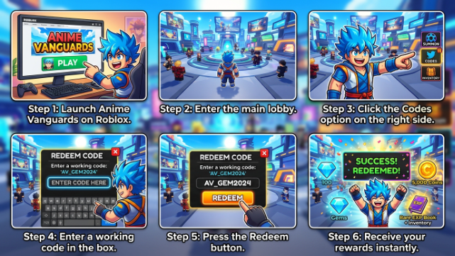 Anime Vanguards Codes