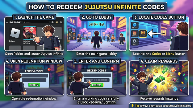 Jujutsu Infinite Codes