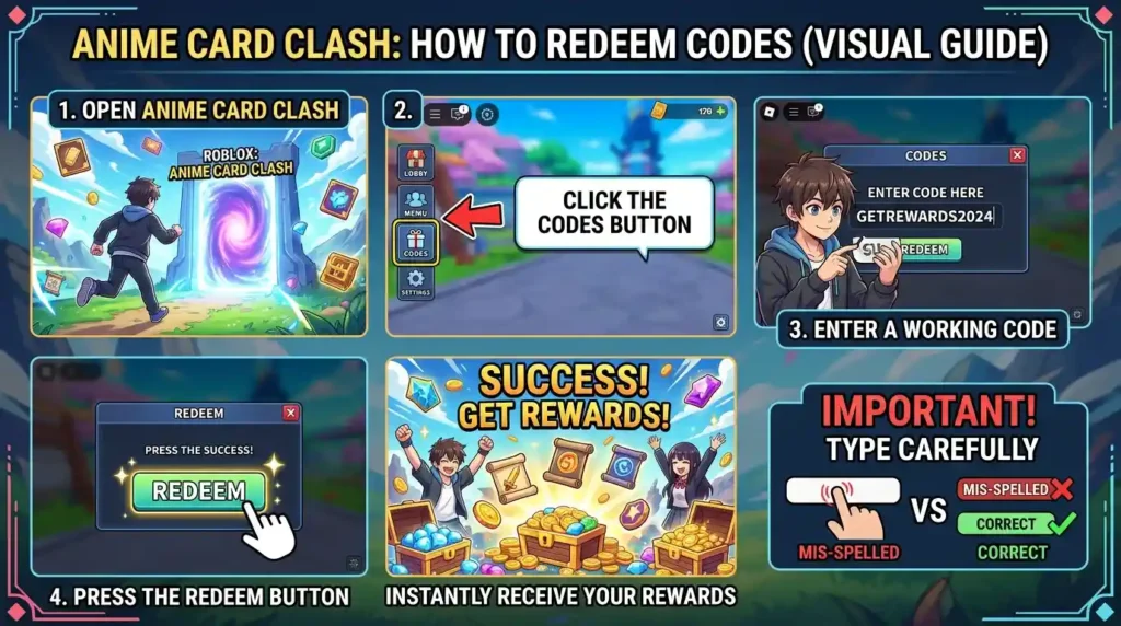 anime card clash codes image