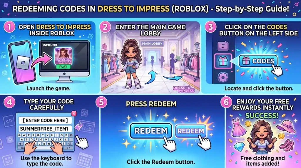 dress to impress codes image