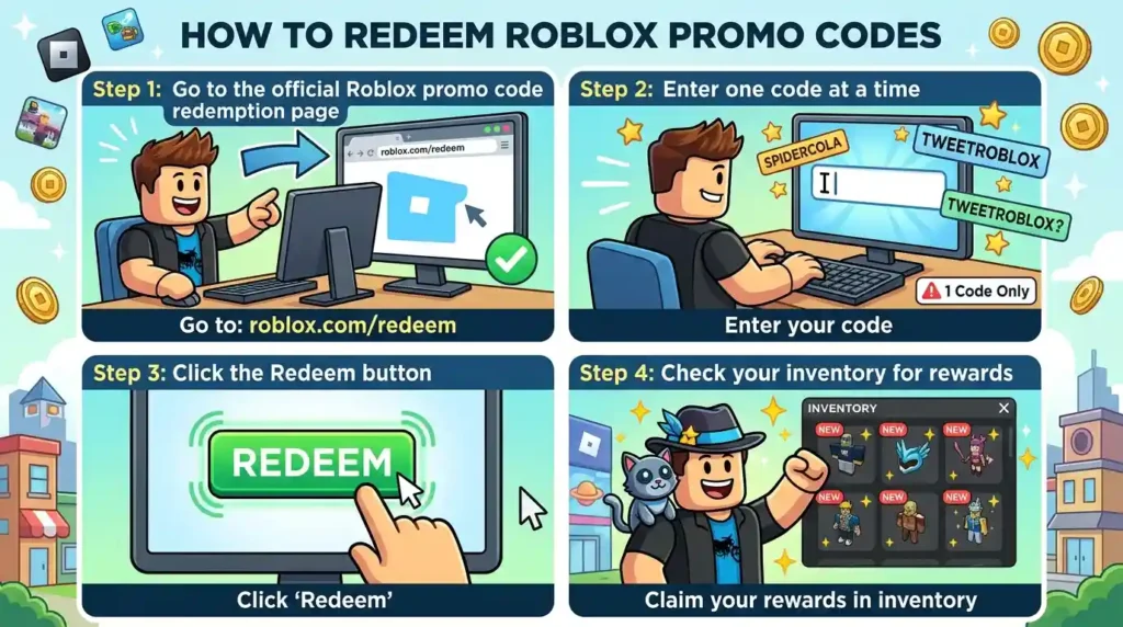 roblox promo codes image