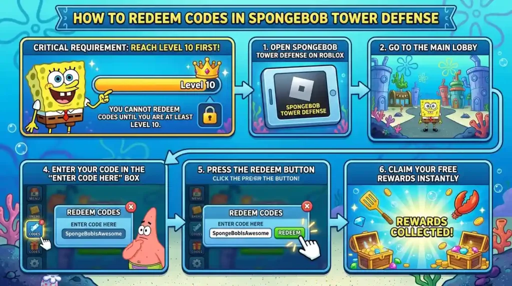 spongebob tower defense codes image